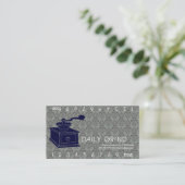 Broyeur de café/poinçon de fidélité (Debout devant)