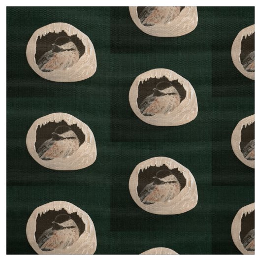 Brrr Chickadee Stof (Swatch)