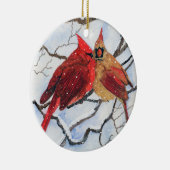 Brrrr dat het koud is keramisch ornament (Rechts)