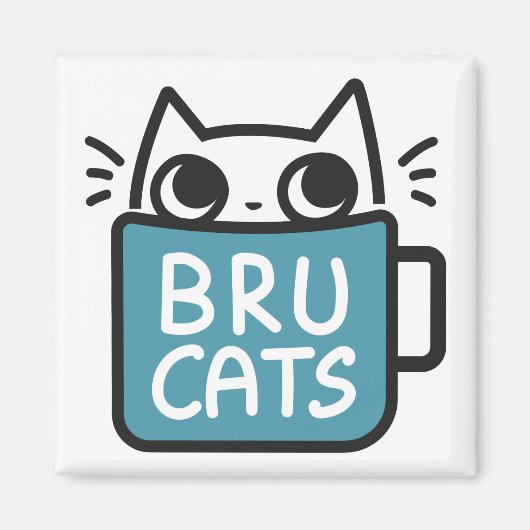 Bru Cats Magnet (Devant)