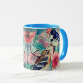 Bruants printaniers peignant la Mug (Devant droit)