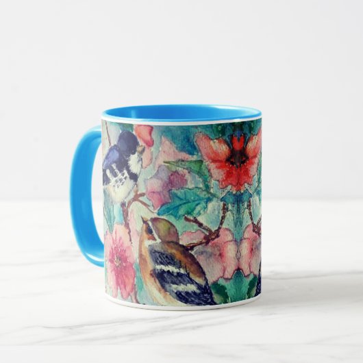 Bruants printaniers peignant la Mug (Devant gauche)