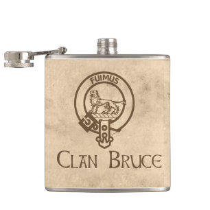 Bruce Crest Vintage Heupfles