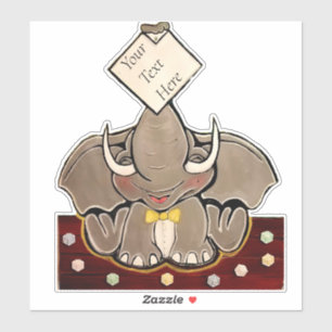 Bruce, de olifant Speller Sticker