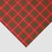 Bruce Family Tartan Pattern Tissuepapier (Detail)