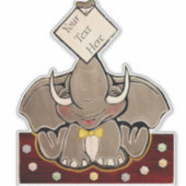 Bruce, Le Sticker De L'Épelle Eléphante (Devant)