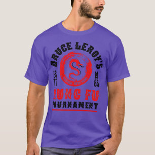 Bruce Leroys Kung Fu Toernooi LTS T-shirt