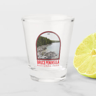 Bruce Peninsula National Park Canada Art Shot Glas