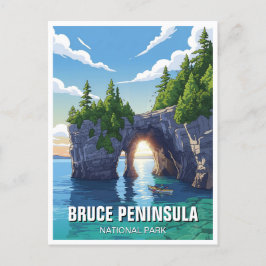 Bruce Peninsula National Park Canada Briefkaart