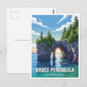 Bruce Peninsula National Park Canada Briefkaart (Voorkant / Achterkant)