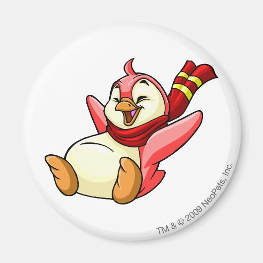 Bruce Red Magneet (Voorkant)