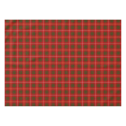 Bruce Scottish Clan Tartan Pattern Tafelkleed (Voorkant (Horizontaal))