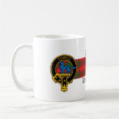 Bruce Scottish crest and Tartan mok (Links)