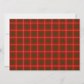 Bruce Scottish Faire-part de mariage (Dos)