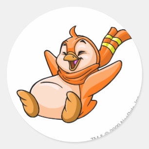 Bruce Sinaasappel Ronde Sticker