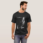Bruce Springsteen B&W Live Shot beroemd gemaakt do T-shirt (Voorkant volledig)