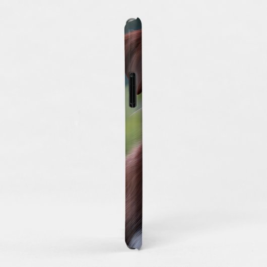Bruce The Border Collie Puppy, Case-Mate iPhone Case (Achterkant/rechts)
