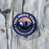 Bruce Trail (rd2) Ronde Button 4,0 Cm (In situ)