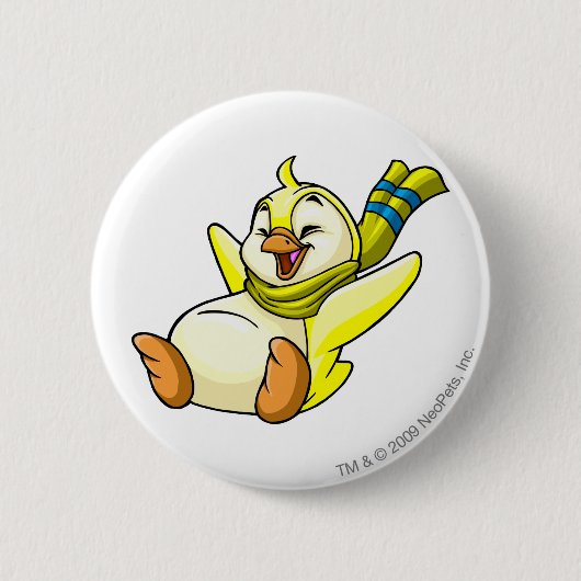 Bruce Yellow Ronde Button 5,7 Cm (Voorkant)