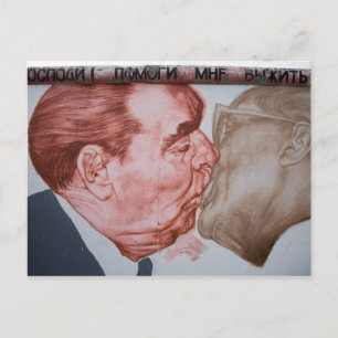 Bruderkuss Briefkaart