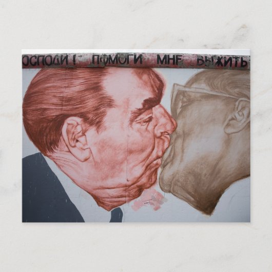 Bruderkuss Briefkaart (Voorkant)