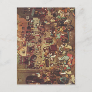 Bruegel d. Pieter Serie der sogenannten bilder Briefkaart