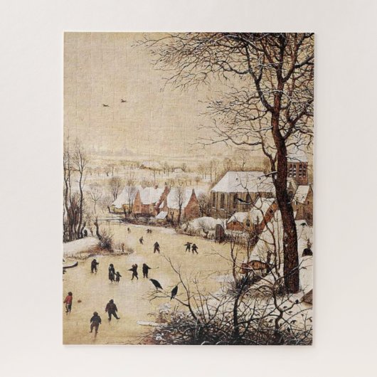 Bruegel het Elder - Winterlandschap, Legpuzzel (Verticaal)