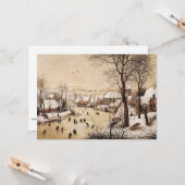 Bruegel het Ouderland - winterlandschap Kaart (Voorkant / Achterkant in situ)