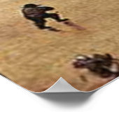 Bruegel het Ouderland - winterlandschap Poster (Hoek)