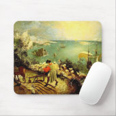 Bruegel's landschap met de Herfst van Icarus - 155 Muismat (Met muis)