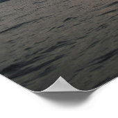Brug afbeelding over de baai poster (Hoek)