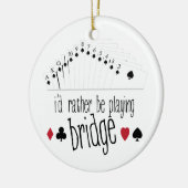 Brug afspelen keramisch ornament (Links)