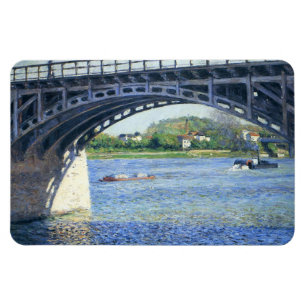 Brug bij Argenteuil in Frankrijk Magneet