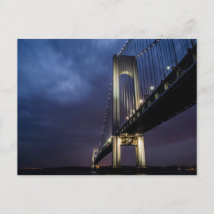 Brug bij nacht Briefkaart