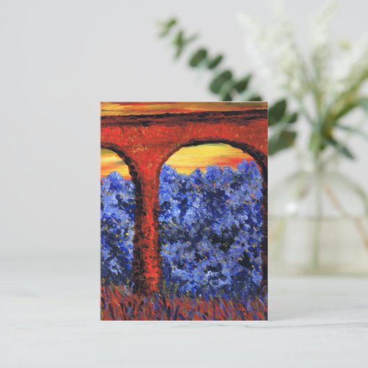 brug briefkaart (Staand voorkant)