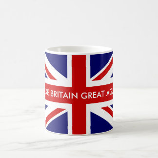 BRUG DE BRITAIN OPNIEUW GROAT DE mok VAN DE vlag v