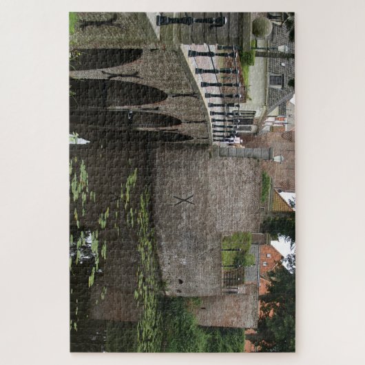 Brug, Dutch village  Legpuzzel (Verticaal)