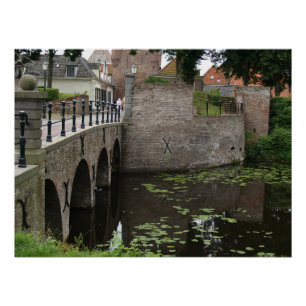 Brug, Dutch village  Perfect Poster