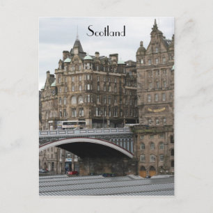 brug edinburgh - schotland briefkaart