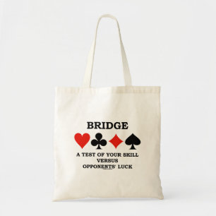 Brug een test van je vaardigheden versus tegenstan tote bag