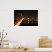 Brug en Skyline van San Francisco Poster (Keuken)