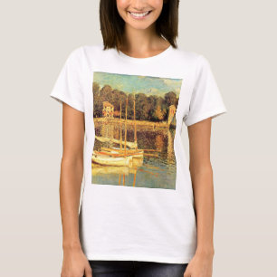 Brug in Argenteuil Claude Monet T-shirt
