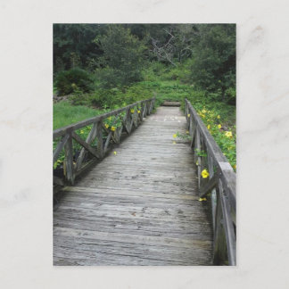 Brug in de tuinen van Bellingrath Briefkaart