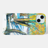 brug in de Waterverf van de winter Case-Mate iPhone Case (Achterkant (horizontaal))
