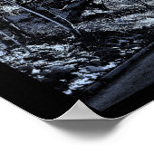 Brug in de winter poster (Hoek)