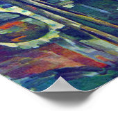 Brug in het bos door Paul Cezanne Poster (Hoek)