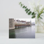 Brug in Interlocken Briefkaart (Staand voorkant)