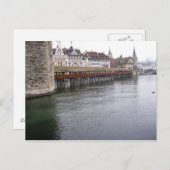 Brug in Interlocken Briefkaart (Voorkant / Achterkant)