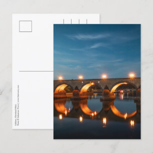 Brug in Koblenz Duitsland Briefkaart
