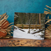 Brug in Wuksachi Fotoplaat (Zijkant)